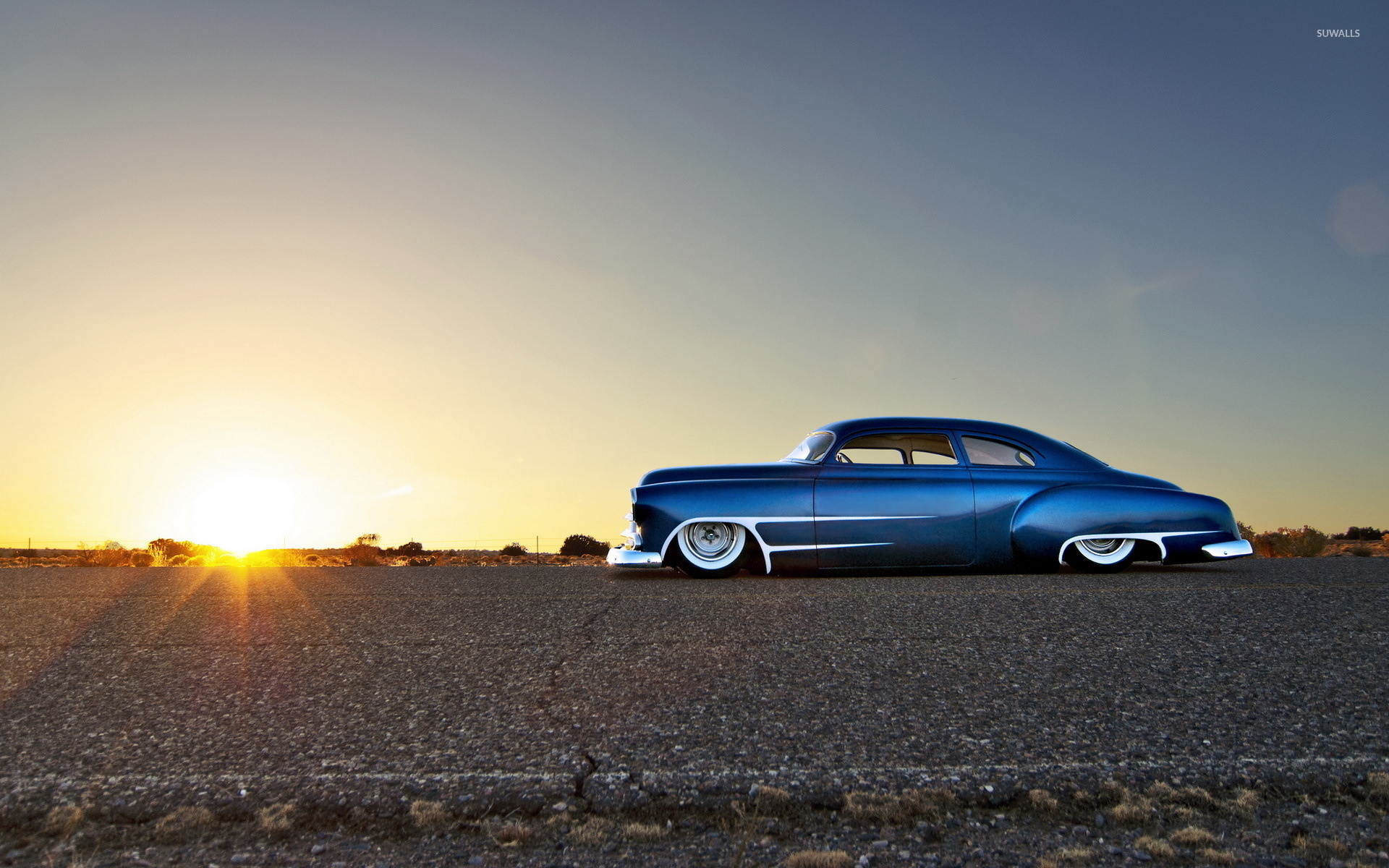 Blue sparkly Chevrolet lowrider wallpaper  Car wallpapers  51031