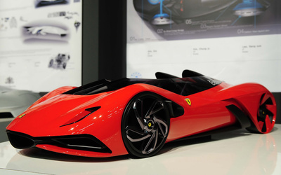 Ferrari concept wallpaper