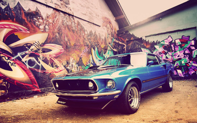 Ford Mustang Mach 1 wallpaper