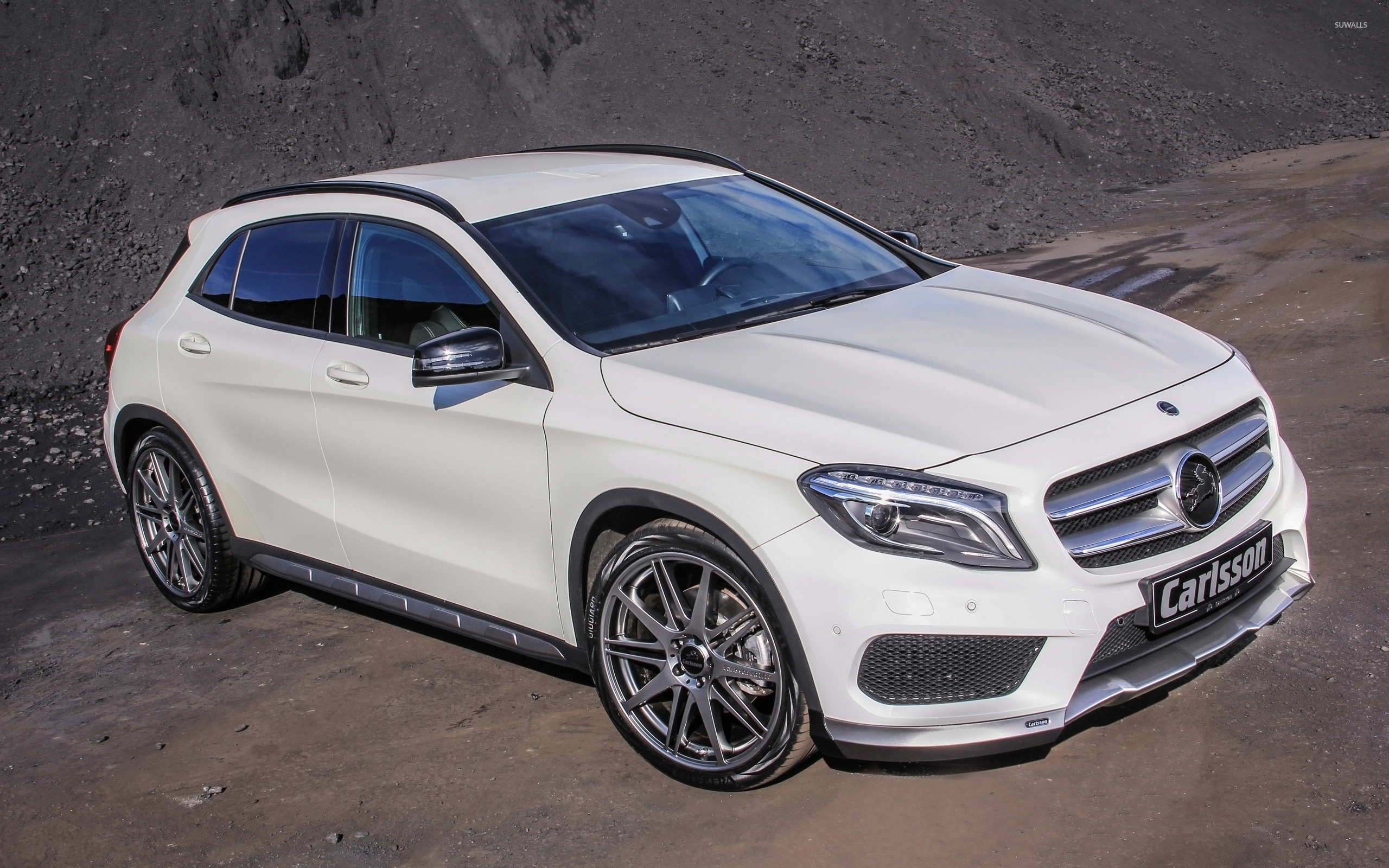 Front side view 2014 Carlsson Mercedes-Benz GLA-Class ...