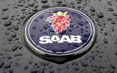 Saab logo wallpaper