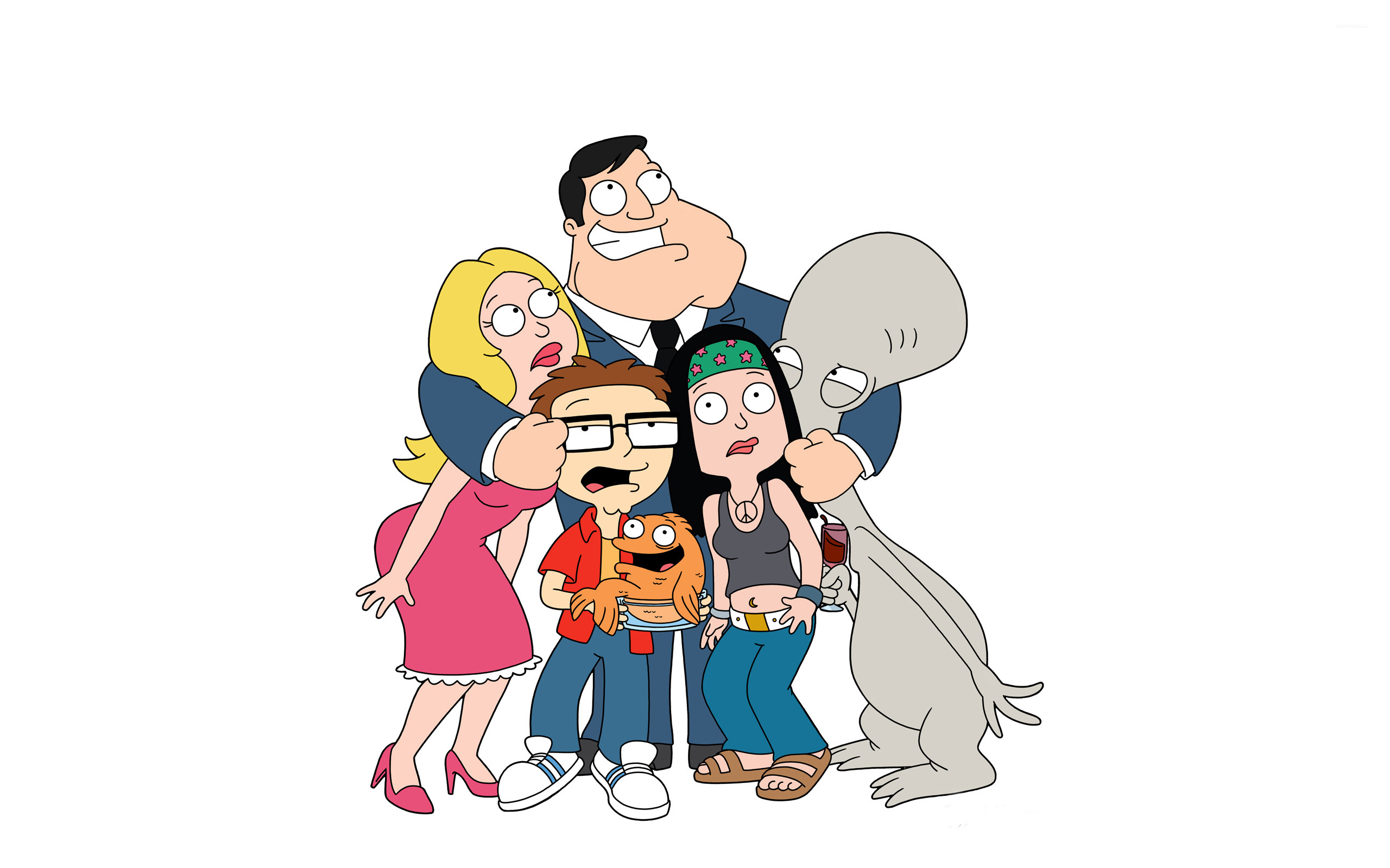 American Dad mobile phone wallpaper OC and link to more in comments  r americandad