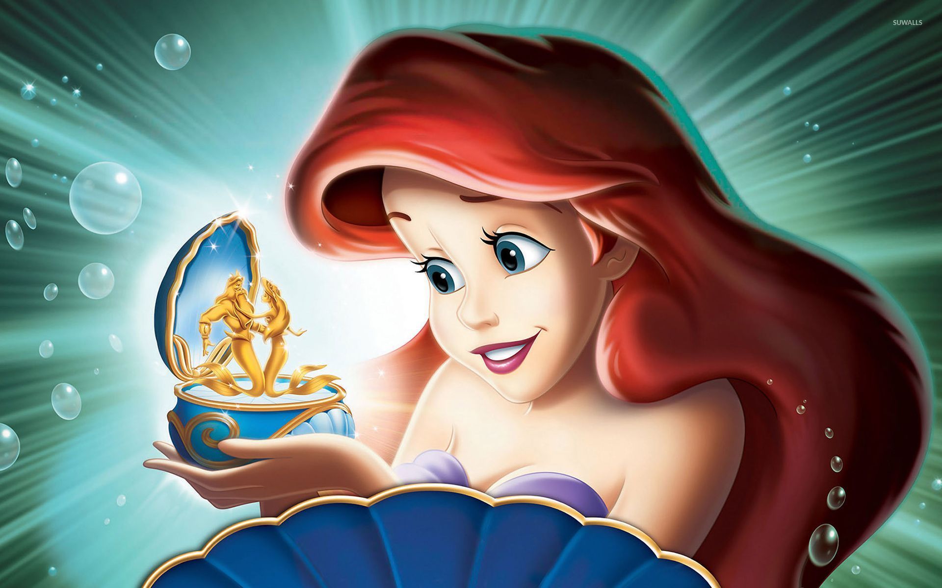 Ariel from The Little Mermaid Mermaid wallpaper - Cartoon wallpapers