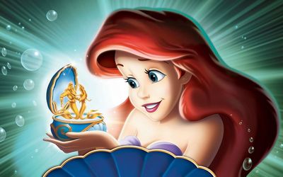 Ariel from The Little Mermaid Mermaid wallpaper