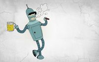Bender - Futurama [3] wallpaper 1920x1200 jpg
