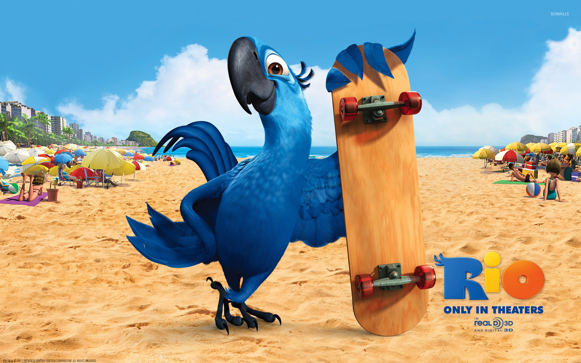 Blu Rio 2 Wallpaper Cartoon Wallpapers 4770