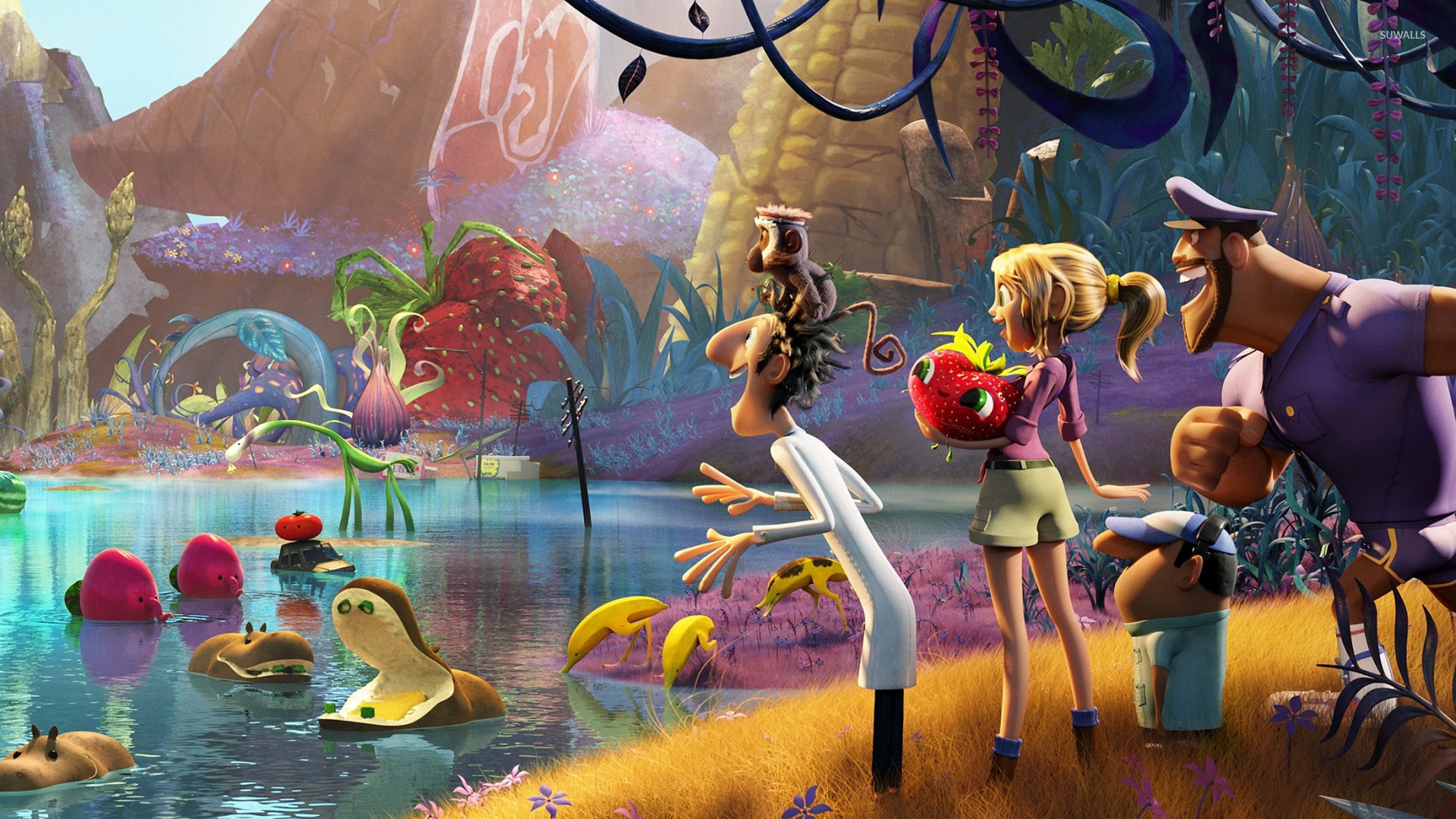 Cloudy with a Chance of Meatballs 2 jpg 1920x1080. 