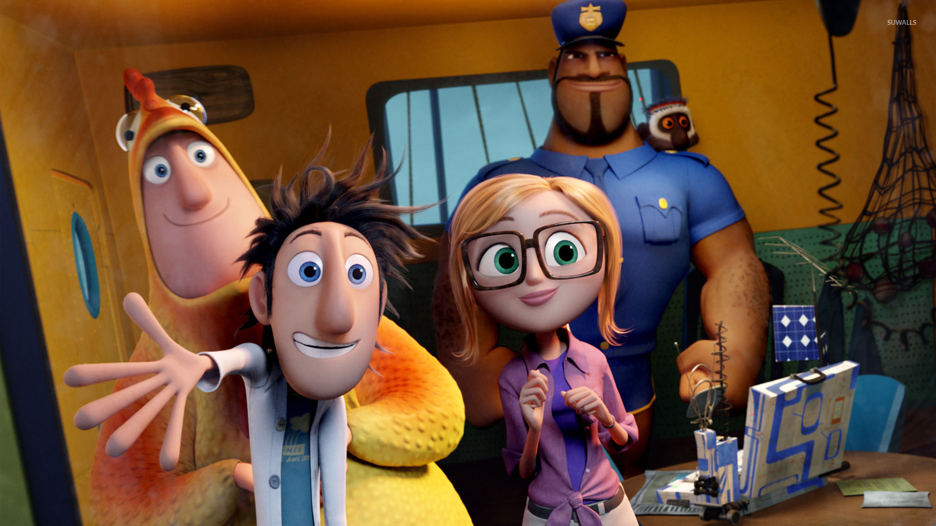 Cloudy with a Chance of Meatballs 2 wallpapers. 