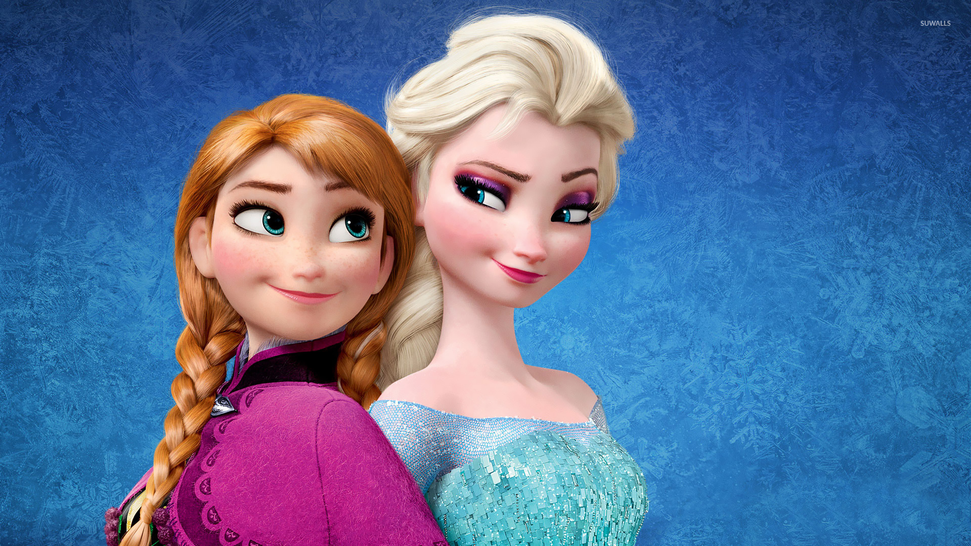 Elsa and Anna - Frozen wallpaper - Cartoon wallpapers - #25421