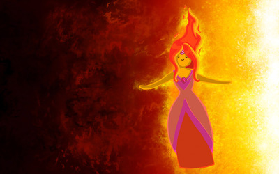 Flame Princess - Adventure Time wallpaper