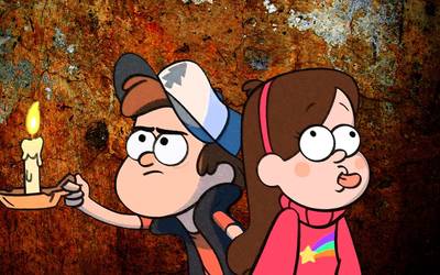 Mabel and Dipper - Gravity Falls wallpaper