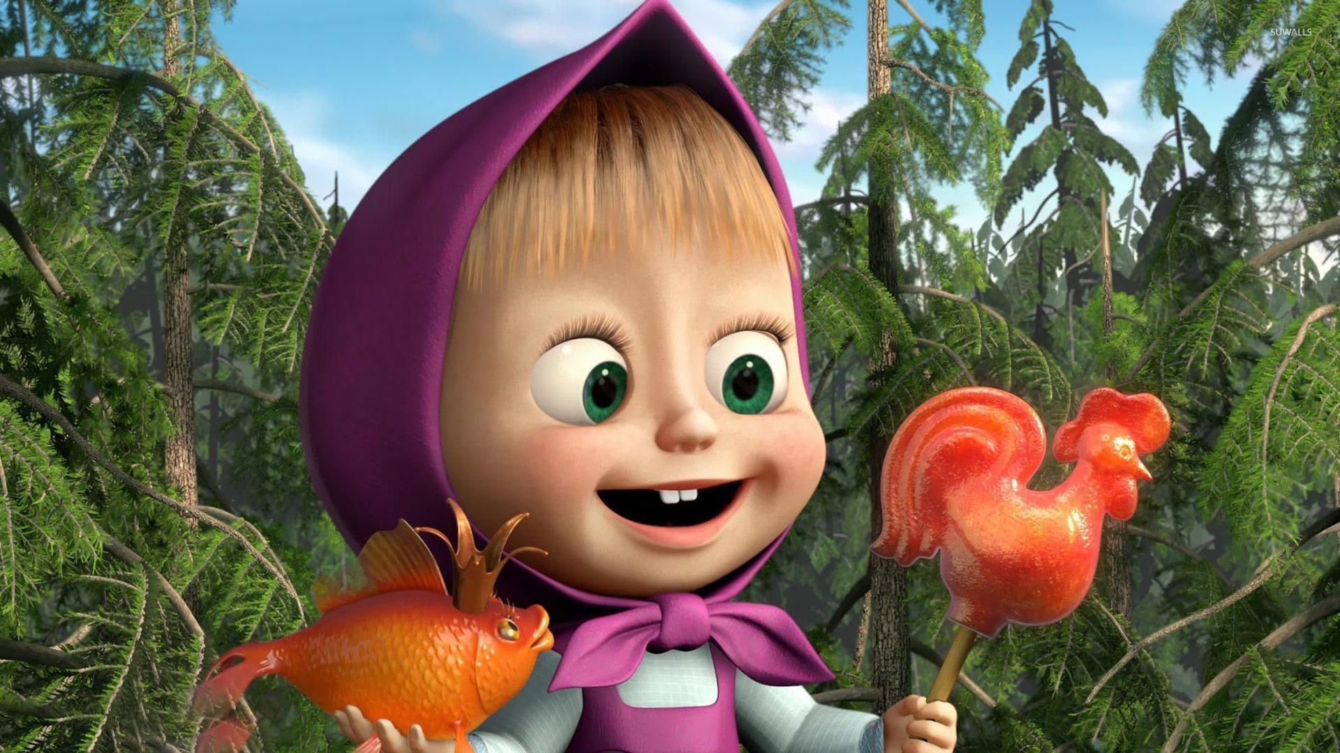Masha Masha And The Bear Wallpaper Cartoon Wallpapers 19136