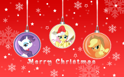 Merry My Little Pony Friendship is Magic Christmas [2] wallpaper