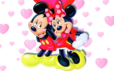 Mickey and Minnie wallpaper