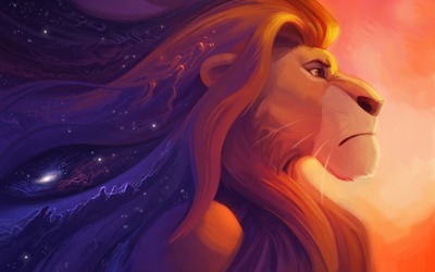 Mufasa from The Lion King wallpaper
