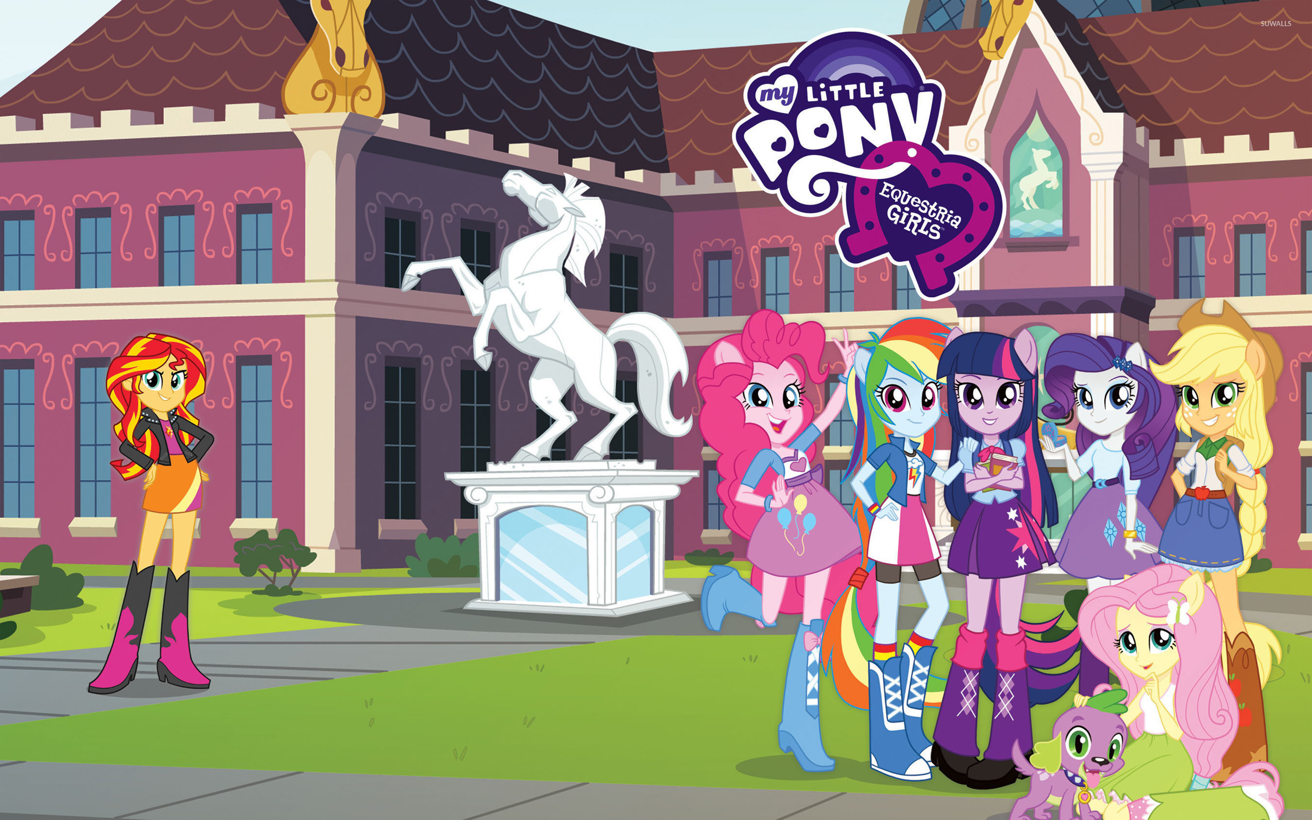 My Little Pony Equestria Girls 2 Wallpaper Cartoon