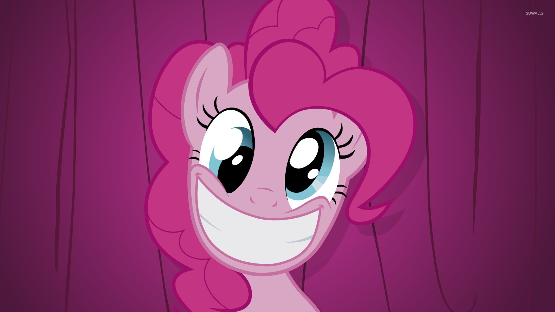 Pinkie Pie smiling close-up - My Little Pony wallpaper - Cartoon ...