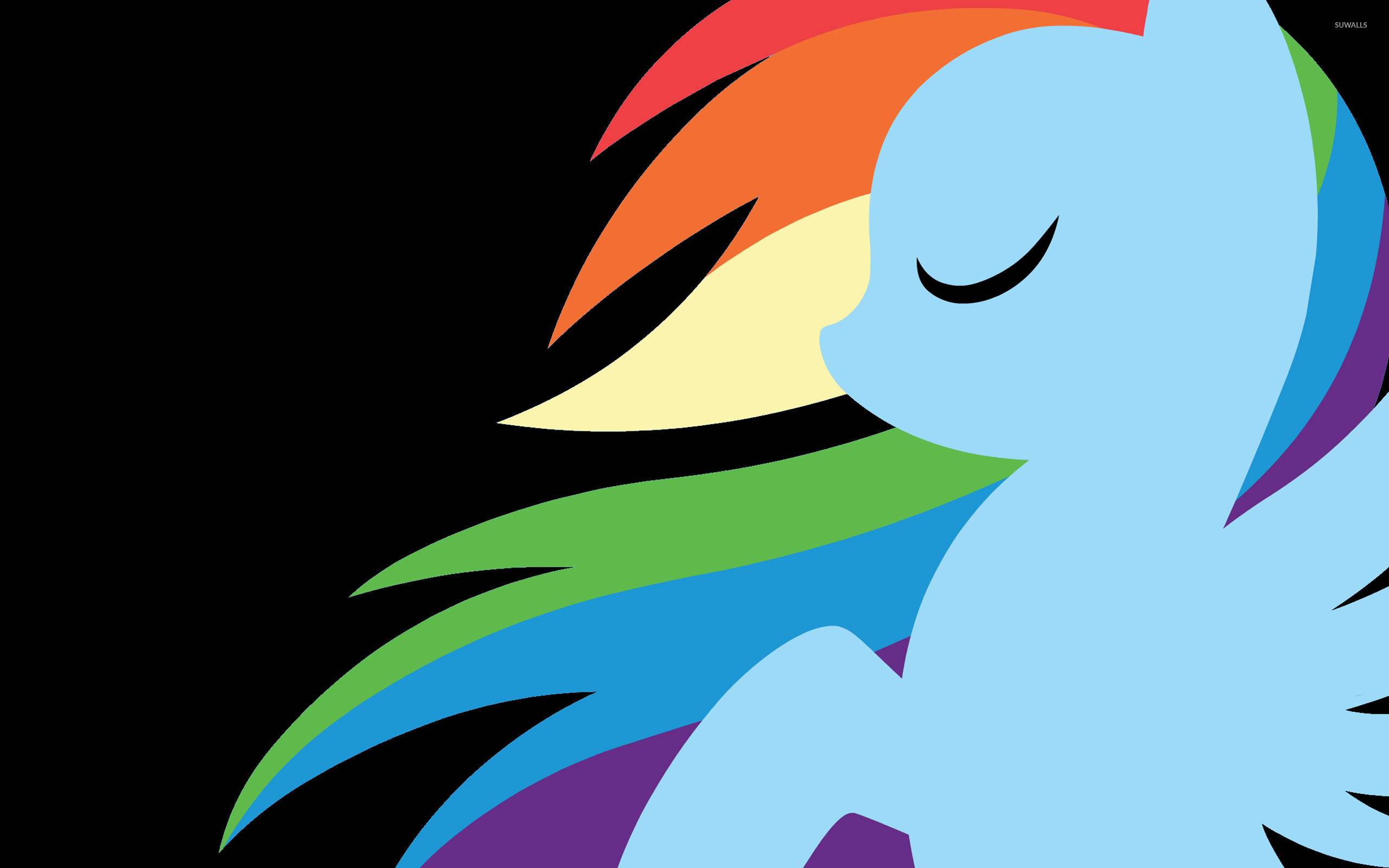 rainbow dash deal with it wallpaper