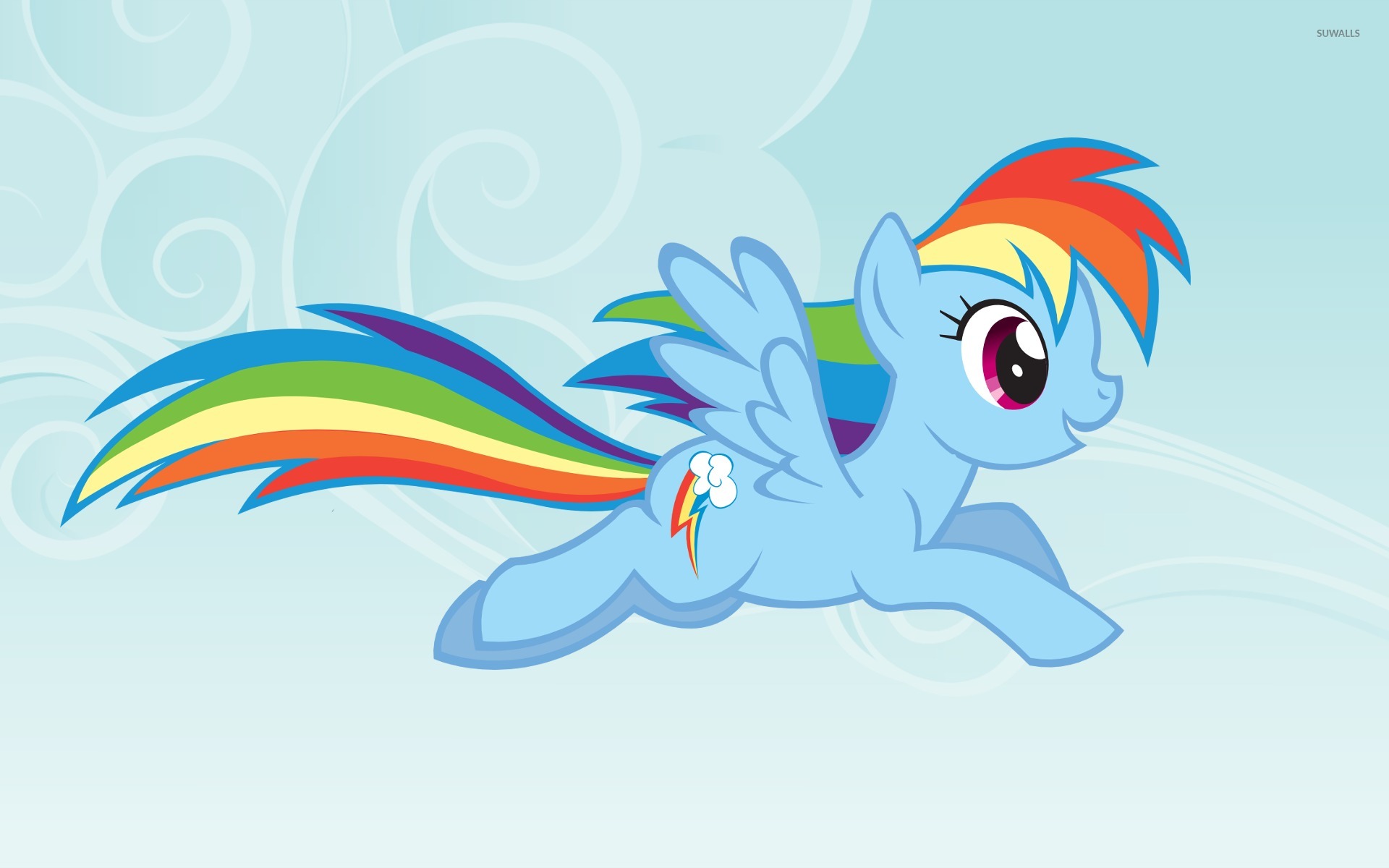 Rainbow Dash My Little Pony Friendship Is Magic 2 Wallpaper 