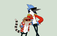 Rigby and Mordecai - Regular Show wallpaper 2880x1800 jpg