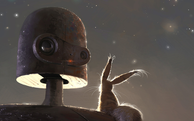 Robot from Castle in the Sky wallpaper