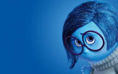 Sadness in Inside Out wallpaper