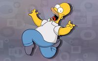 Scared Homer Simpson - The Simpsons wallpaper 1920x1200 jpg