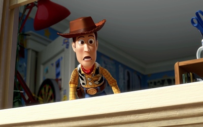 Scared Woody - Toy Story 3 wallpaper