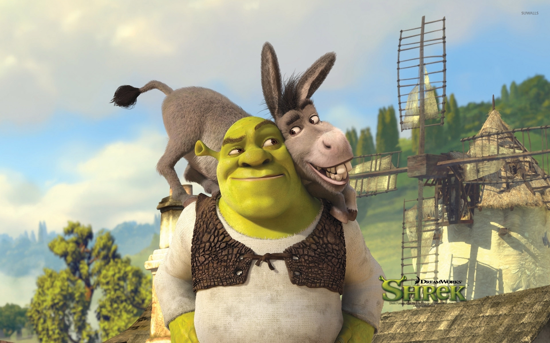 Shrek, Donkey and Puss in Boots, Shrek Forever After Ultra HD Desktop  Background Wallpaper for 4K UHD TV : Widescreen & UltraWide Desktop &  Laptop : Tablet : Smartphone