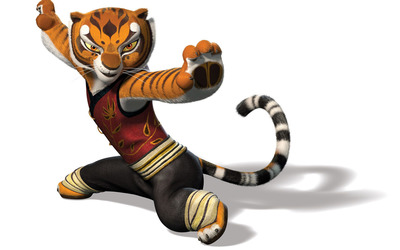 Tigress from Kung Fu Panda 2 wallpaper