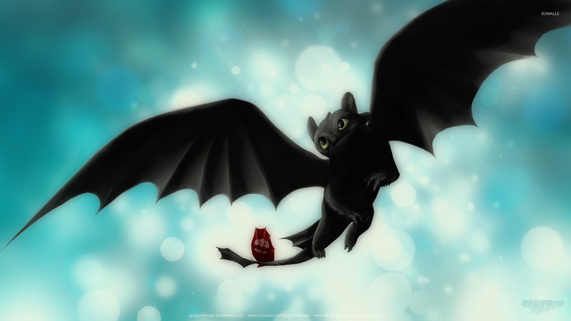 Toothless  How to Train Your Dragon wallpaper  Cartoon wallpapers  22782