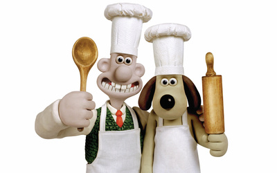 Wallace and Gromit wallpaper