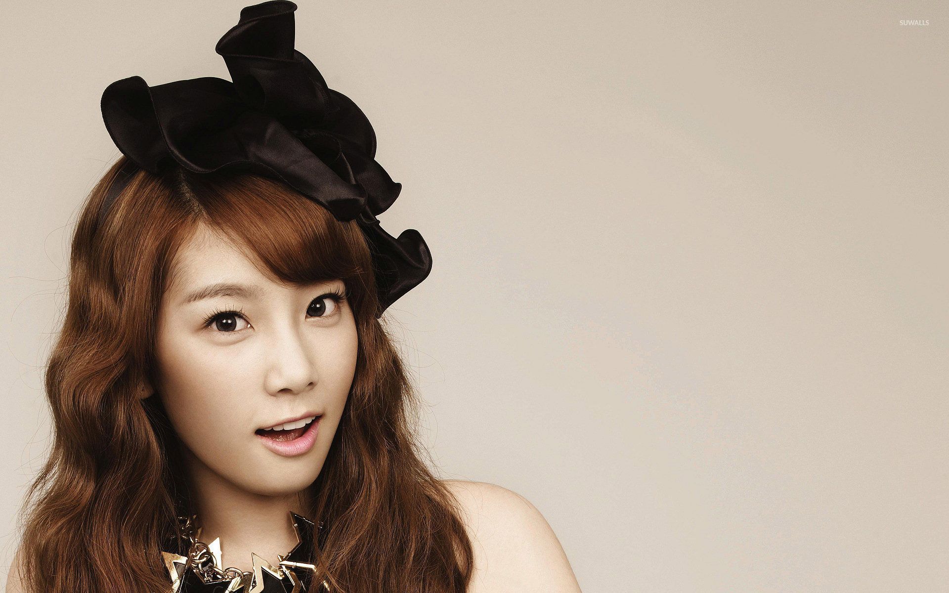 Kim Tae Yeon With A Black Hat Wallpaper Celebrity Wallpapers Images, Photos, Reviews
