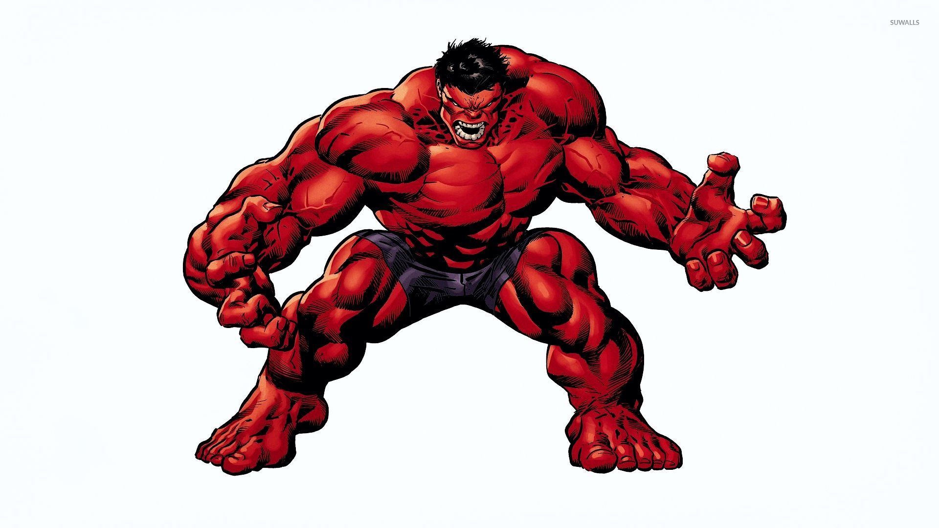 Red Hulk Hd Wallpaper