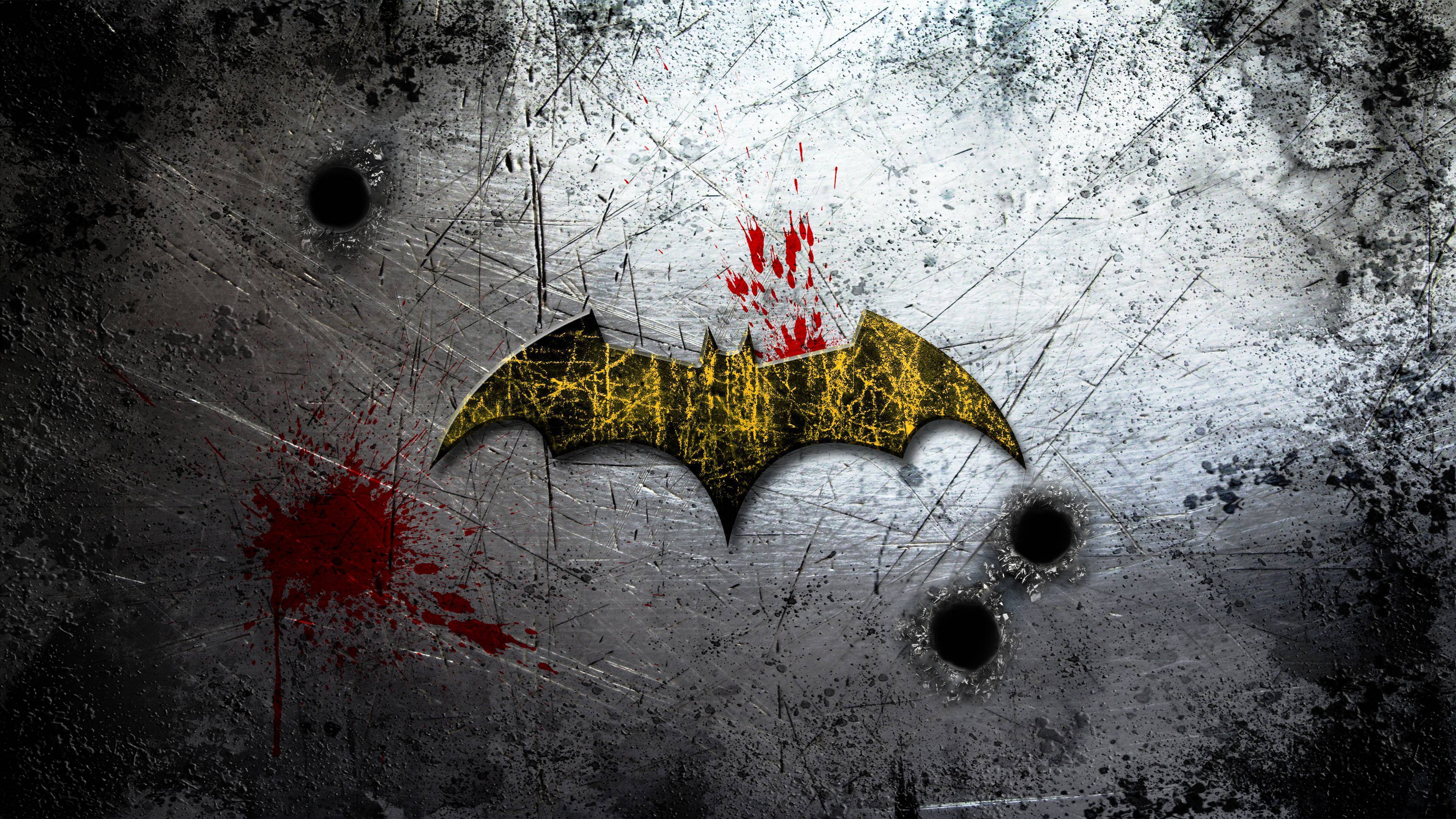 Batman Logo Wallpaper  Batman the dark knight, Batman wallpaper