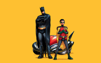 Batman & Robin wallpaper