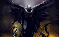 Batman spreading his wings wallpaper 1920x1080 jpg