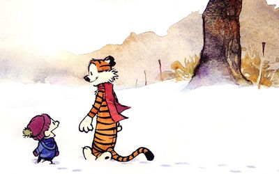 Calvin and Hobbes [10] wallpaper