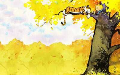 Calvin and Hobbes [11] wallpaper