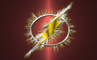 Flash flashy logo wallpaper 1920x1080 jpg