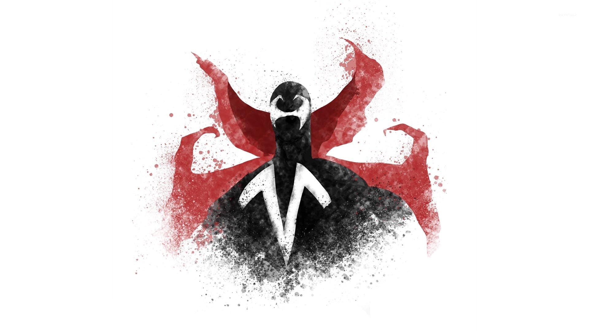 spawn logo wallpaper hd