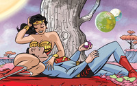 Superman and Wonder Woman wallpaper 2560x1440 jpg