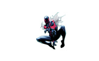 The Superior Spider-Man with a spider web wallpaper 3840x2160 jpg