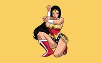 Wonder Woman protecting herself wallpaper 3840x2160 jpg