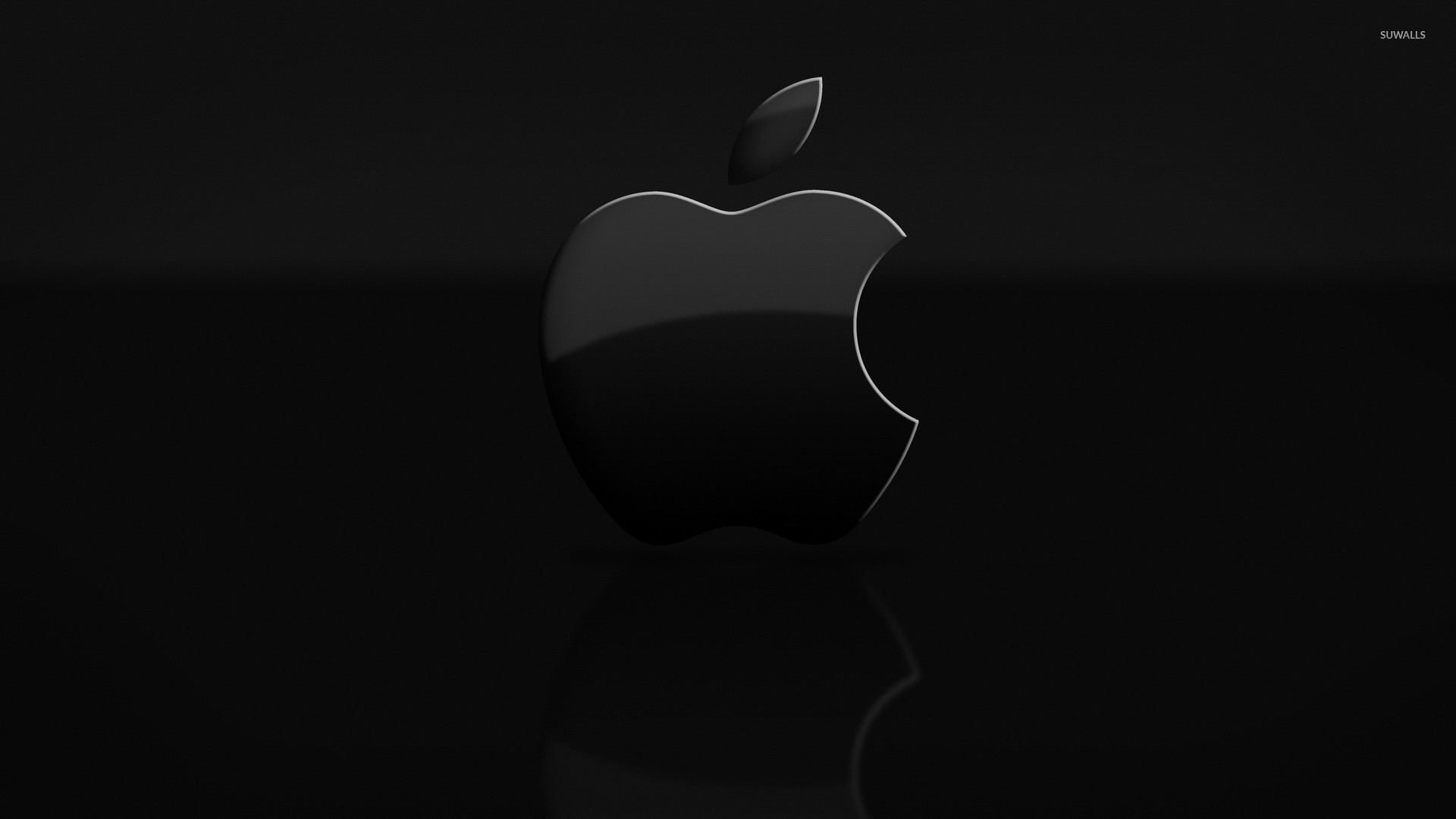 Обои айфон 15 черный. Apple на черном фоне. Логотип Apple. Обои на рабочий стол Apple. Логотип Apple на черном фоне.