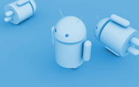 Blue Android wallpaper 1920x1080 jpg