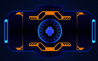 Blue Android [3] wallpaper 2560x1600 jpg
