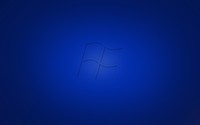 Blue Windows 7 printed on blue background wallpaper 2560x1600 jpg