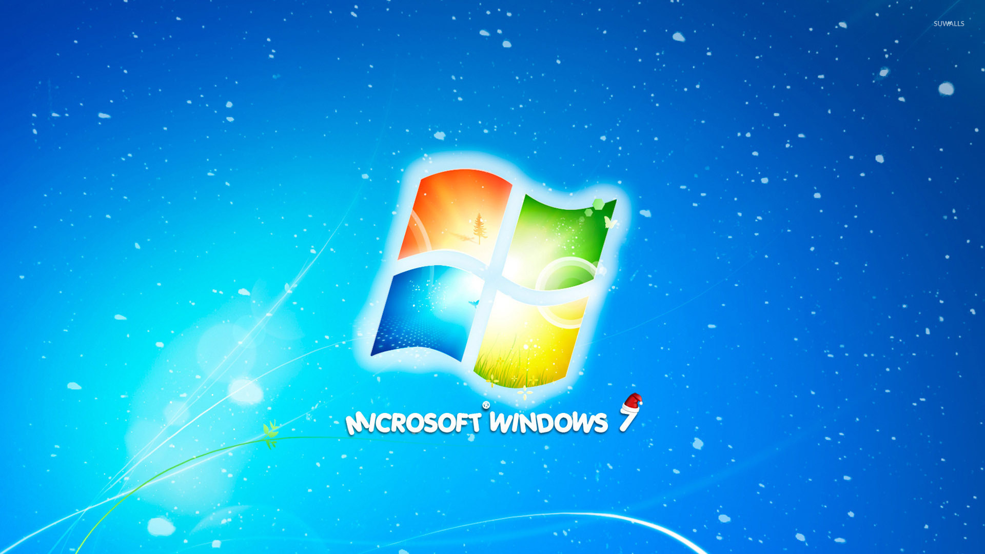 Christmas with Windows 7 wallpaper - Computer wallpapers - #51192