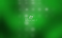 Green Microsoft Windows 7 wallpaper 1920x1200 jpg